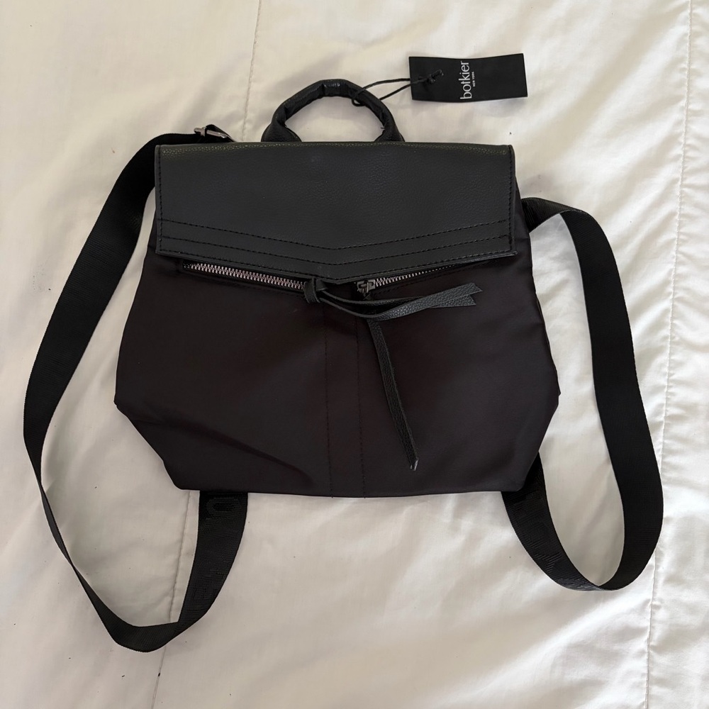 NWT Botkier Black Mini Backpack